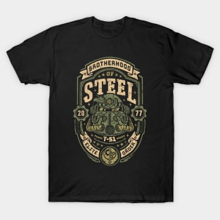 Knight of Steel T-51 distressed T-Shirt